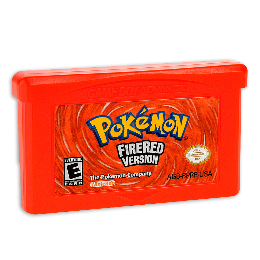 Pokémon FireRed Standard Edition Nintendo Game Boy Advance Físico.