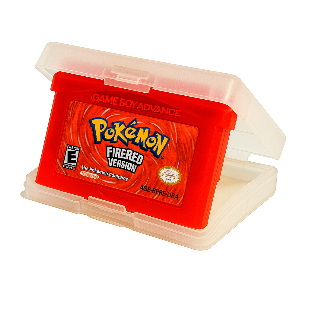 Pokémon Fire Red Gba Juego Físico En Caja Con Protección