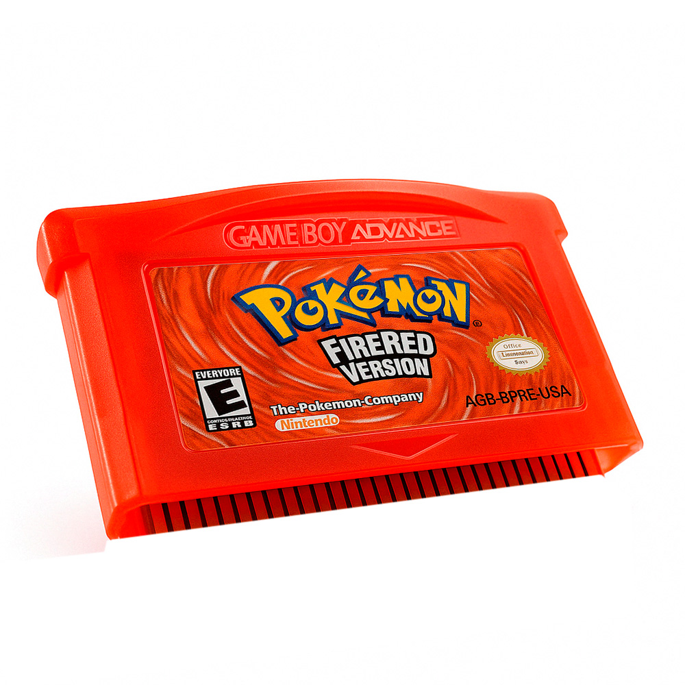 Pokémon Fire Red Gba Juego Físico En Caja Con Protección