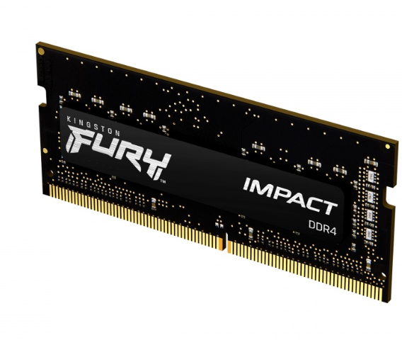 Memoria RAM para Laptop Kingston FURY Impact DDR4, 3200MHz, 32GB, Non-ECC, CL20, 260-pin SO-DIMM, XMP
