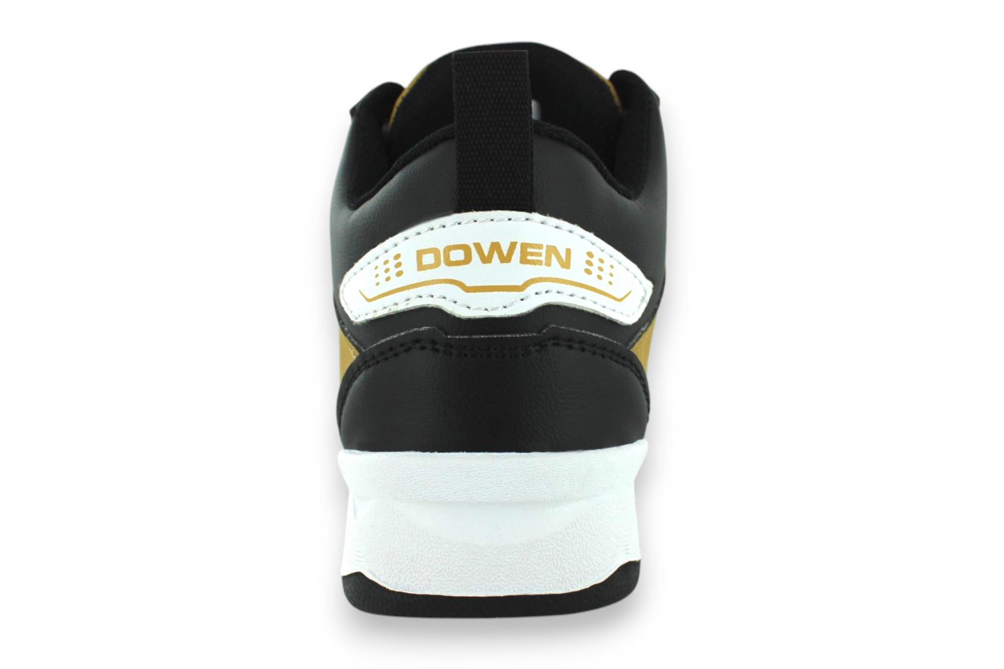 Tenis Casual Blanco Negro Mostaza Infantil Dowen Newk