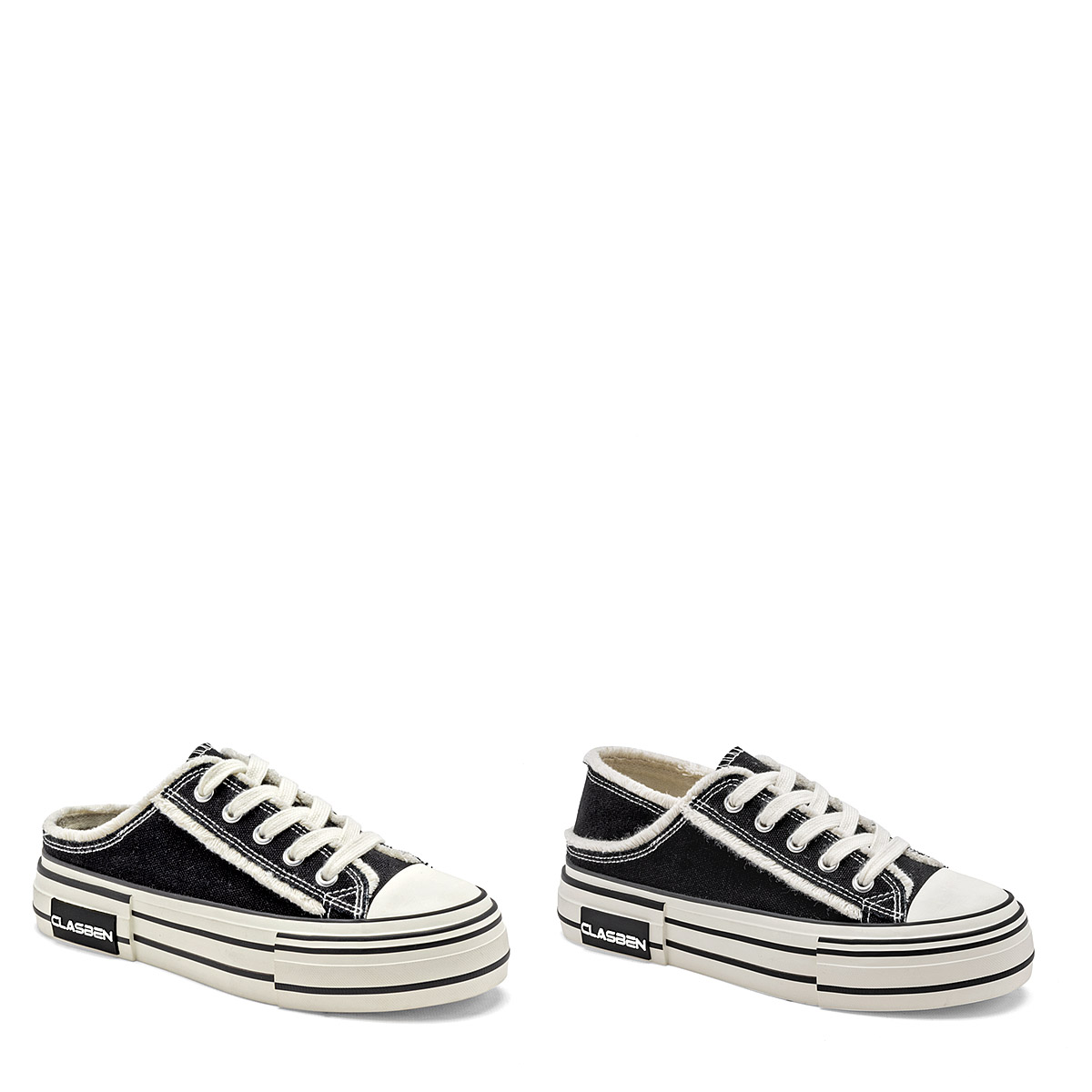 CLASBEN AYLA MUJER ZAPATO CASUAL COLOR NEGRO