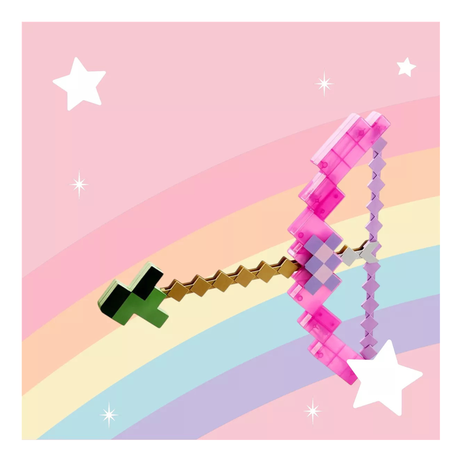 Arco Mágico de Minecraft con Flecha en Forma de Poción | Juguete Coleccionable