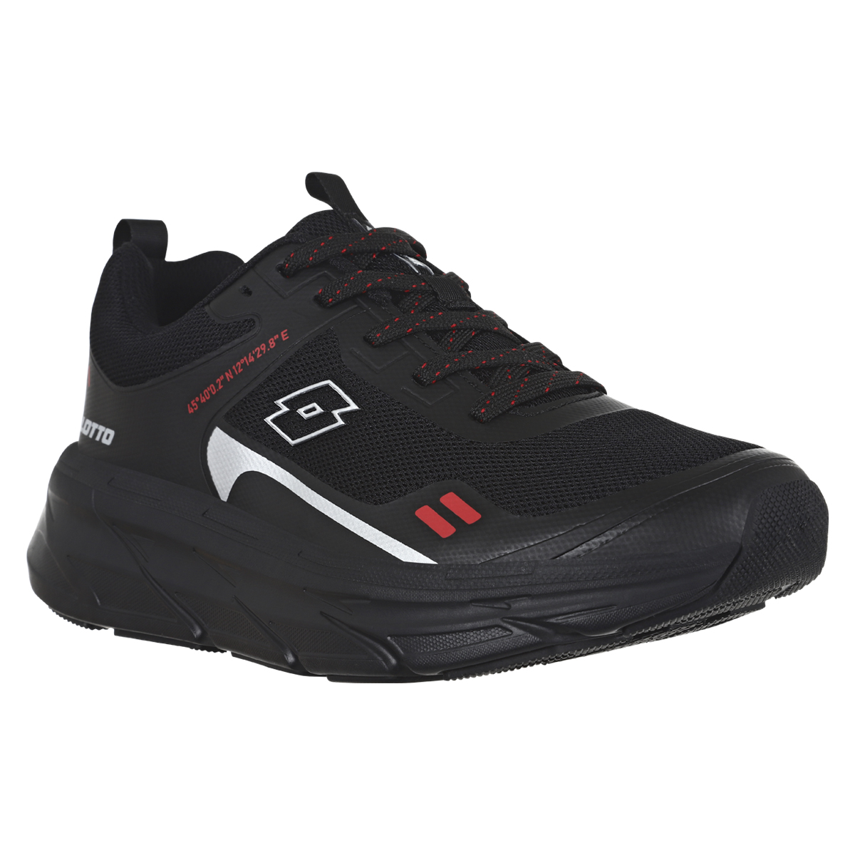 Tenis Lotto Titan Negro para Hombre