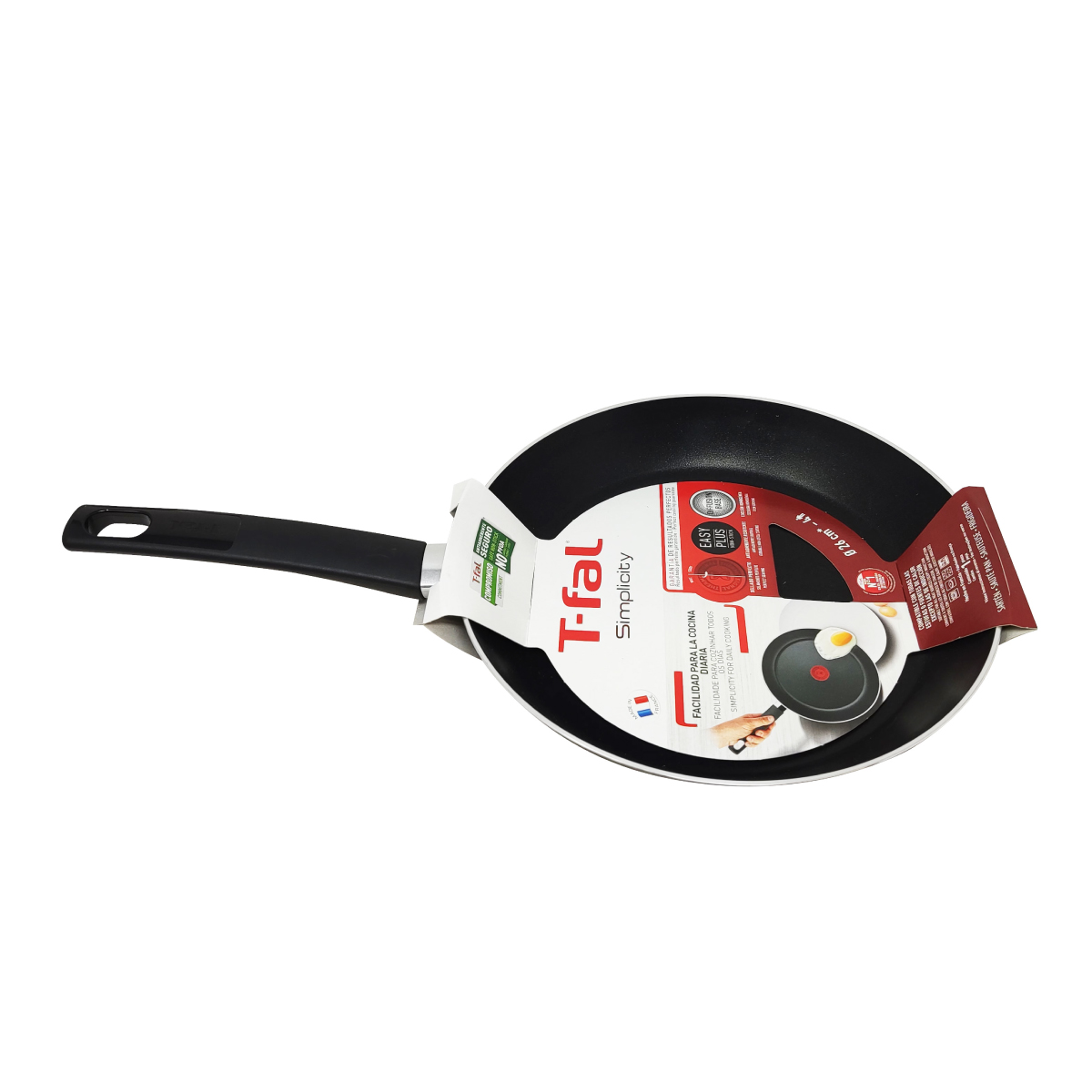 Sartén 26 Cm Antiadherente Simplicity Negro T-fal B5750582