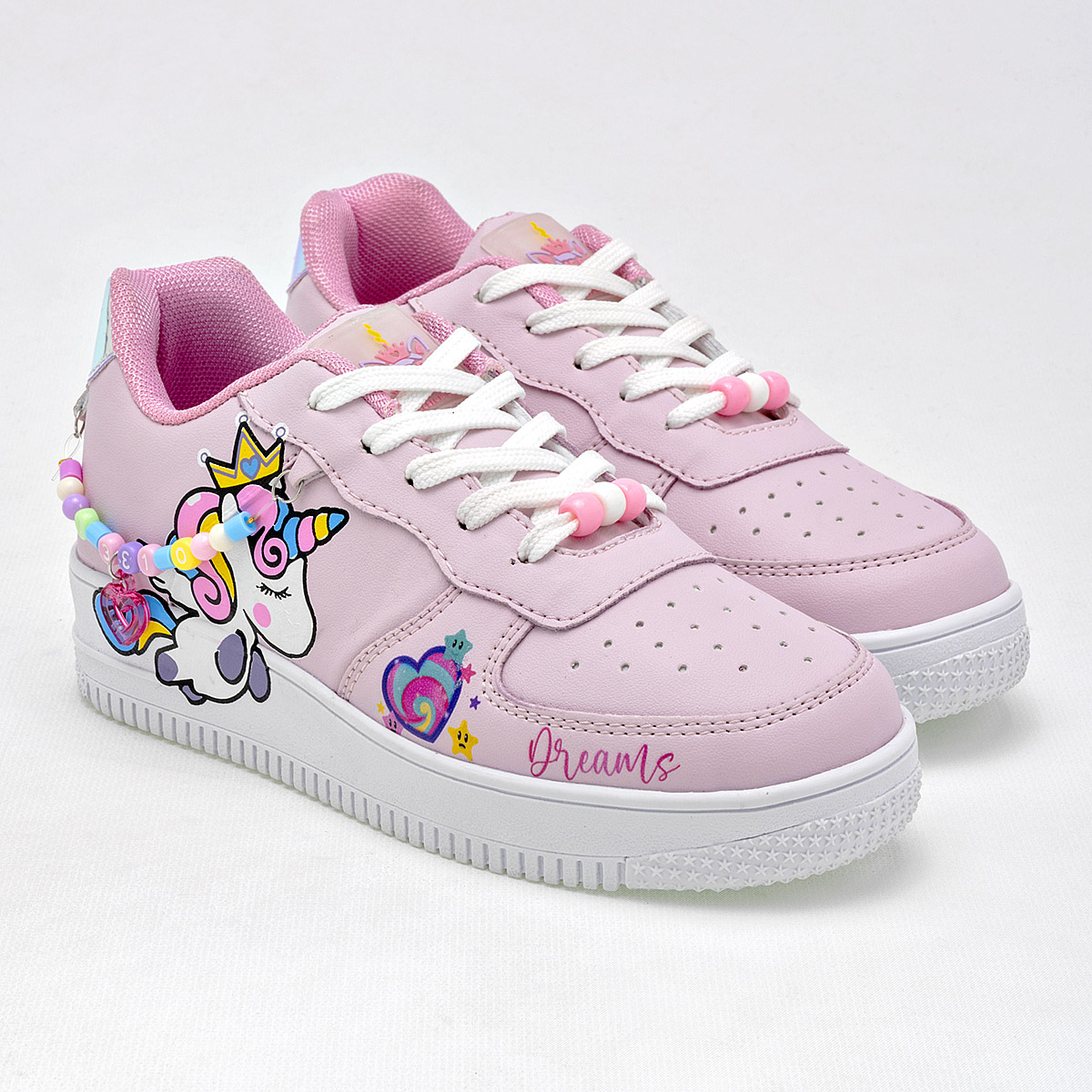 TENIS NIÑA MISS PINK SOFIA ROSA MULTICOLOR 