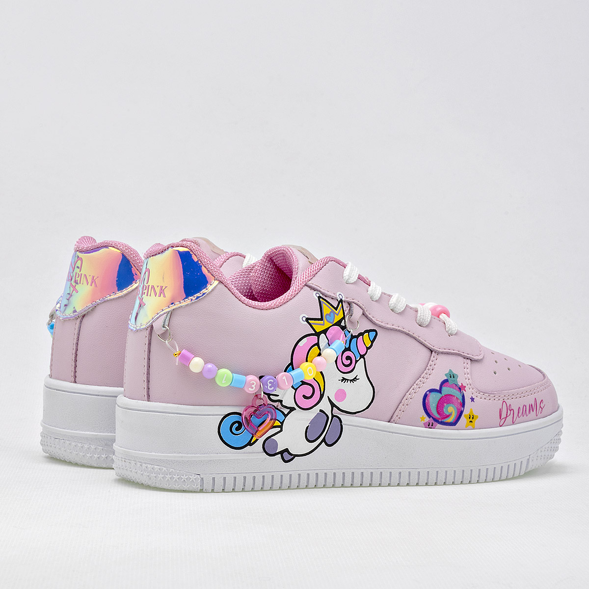 TENIS NIÑA MISS PINK SOFIA ROSA MULTICOLOR 