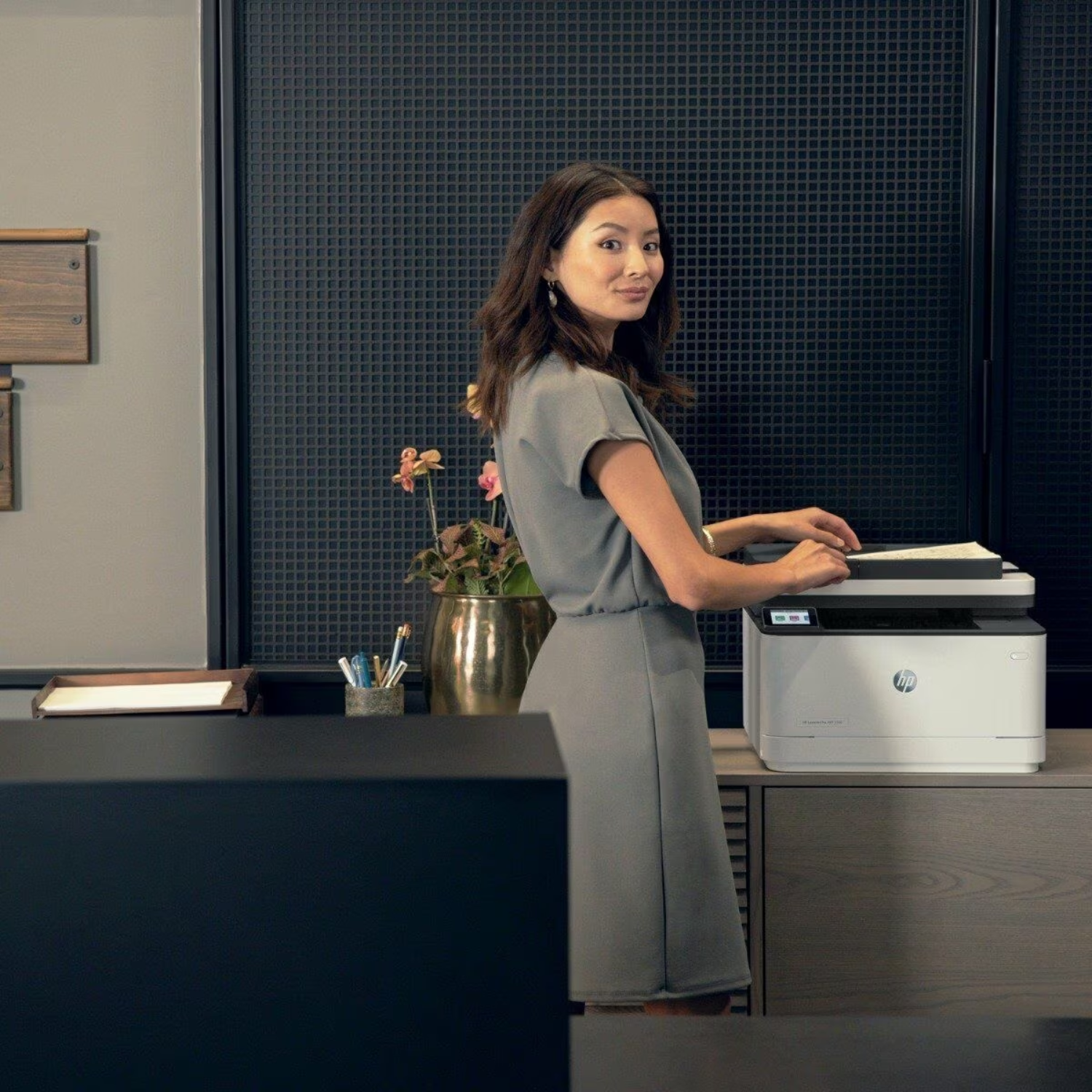 HP LaserJet Pro MFP 3103fdw – Impresora multifuncional láser A4, impresión dúplex automática, hasta 35 ppm, Wi-Fi, USB, Ethernet