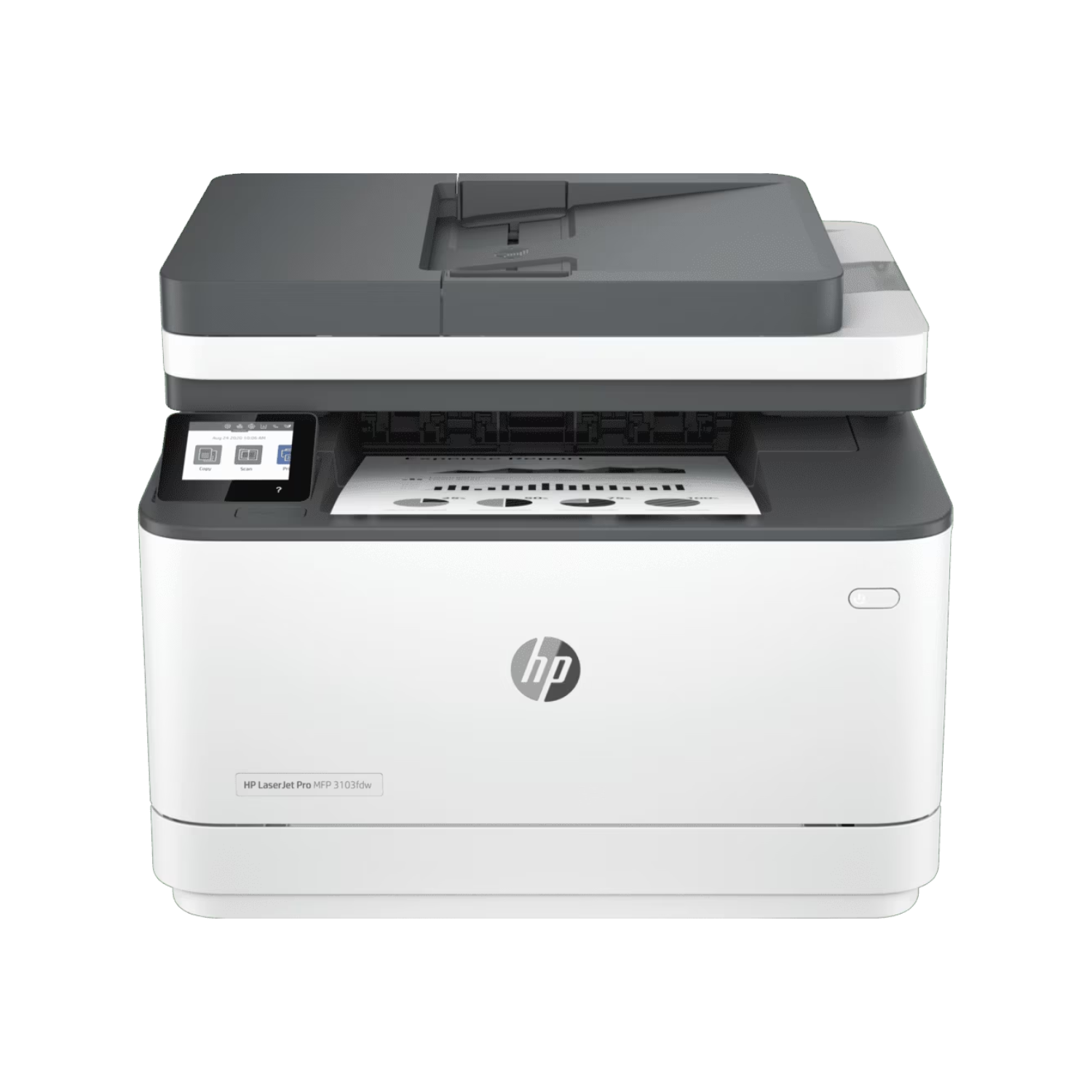 HP LaserJet Pro MFP 3103fdw – Impresora multifuncional láser A4, impresión dúplex automática, hasta 35 ppm, Wi-Fi, USB, Ethernet