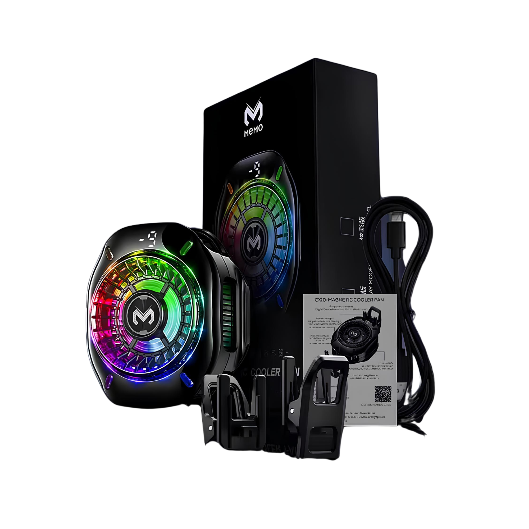 MEMO CX10 Enfriador para celular con luces RGB