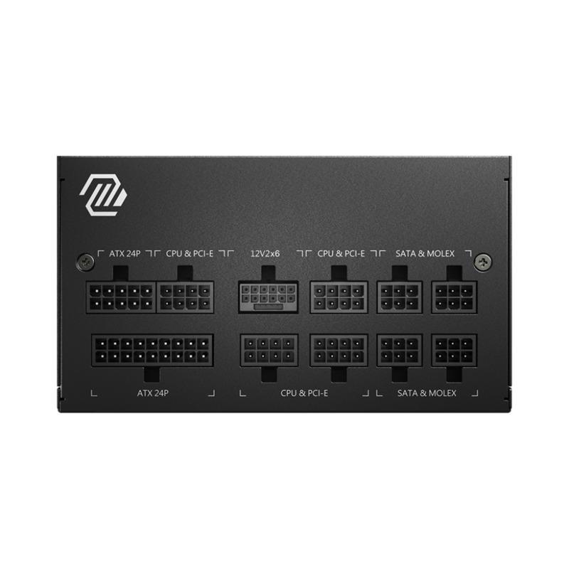 Fuente de Poder MSI MAG A750GL PCIE5 750W 80 Plus Gold Full Modular