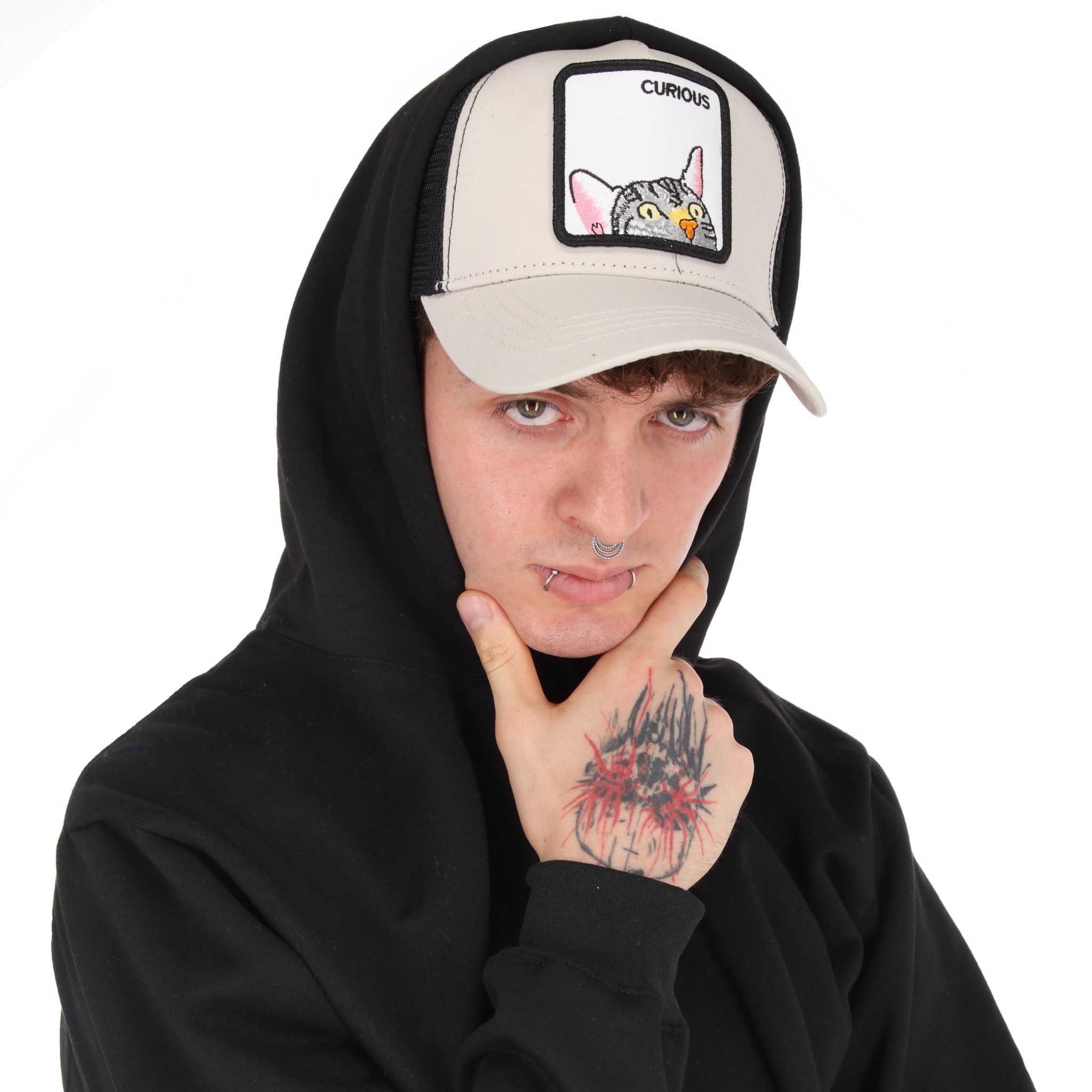 Paquete De 2 Sudaderas Hoodie Capucha Hombre Felpa Comodo