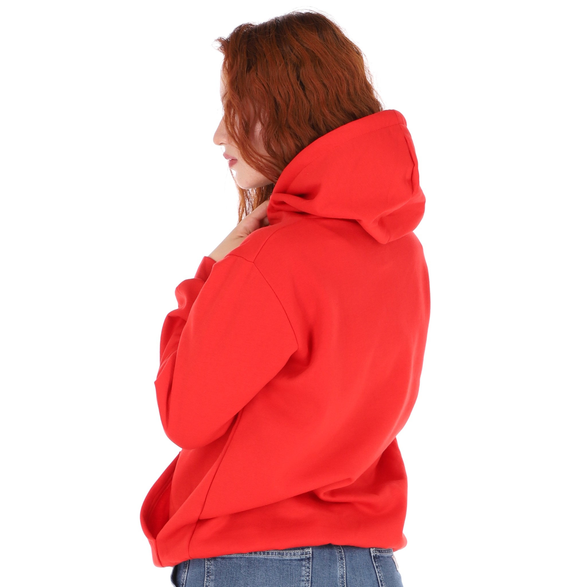 Sudadera Con Capucha Color Rojo Para Mujer CHB Chili Beans Clothing Co..