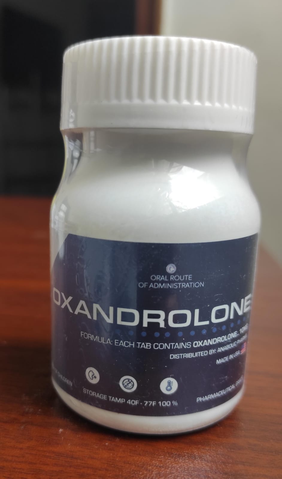 ANAVAR - Oxandrolona - Oral - 10mg/tab 100 tabletas - Anabolic Pharma - Definición premium con fuerza limpia y mínima retención
