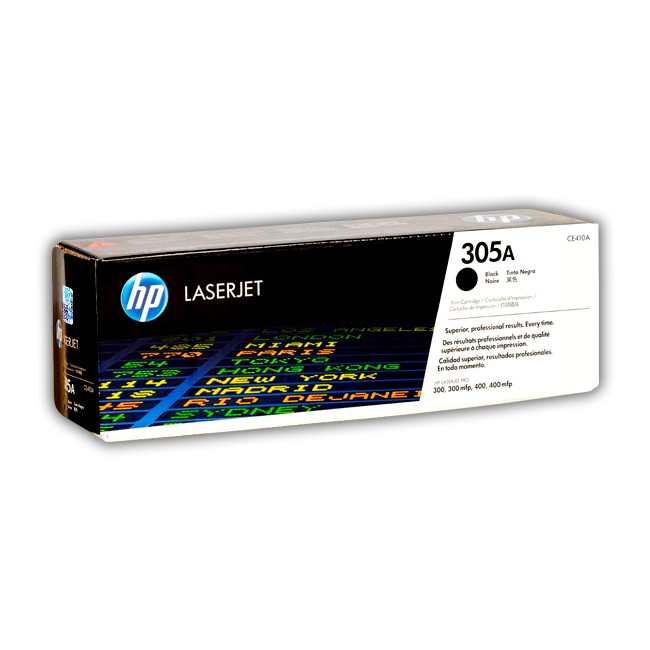 Toner Hp 305a Ce410a Negro 2200 Paginas