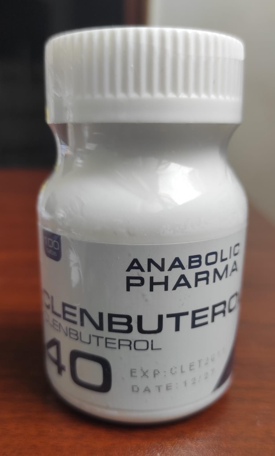 CLENBUTEROL - Clenbuterol - Oral - 40mg/tab 100 tabletas - Anabolic Pharma - Quema grasa acelerada con máxima definición y energía térmica