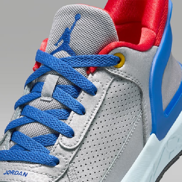 Tenis Jordan DAY1 EO Plata/azul Mujer Tallas #22 al #25