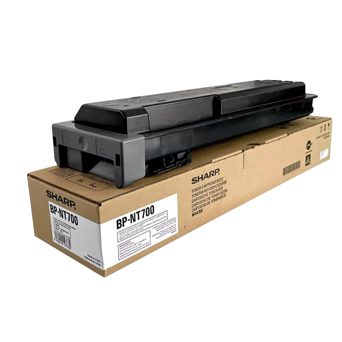 Toner Negro Orgina Sharp Bpnt700, Para Modelos Bp50m26