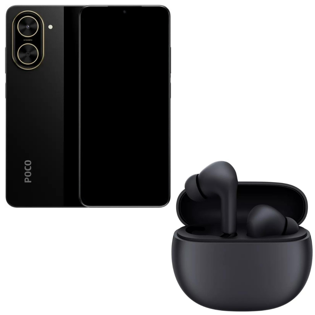 Xiaomi Poco C71 128gb Rom/4gb Ram + Buds 4 active
