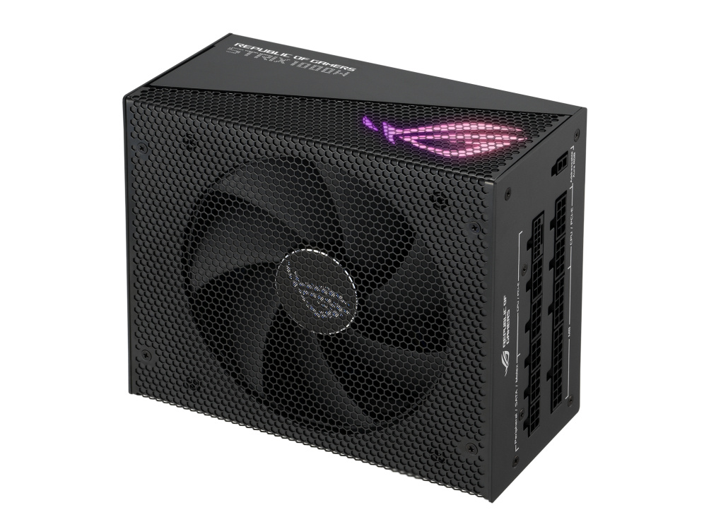 Fuente de Poder Asus ROG-STRIX-1000G-Aura-Gaming 1000W/Gold/80Plus