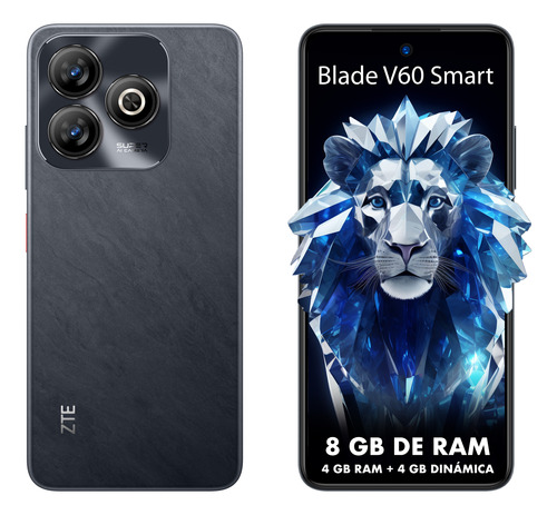 Zte Smartphone Blade V60 Smart 128gb + 4gb Ram