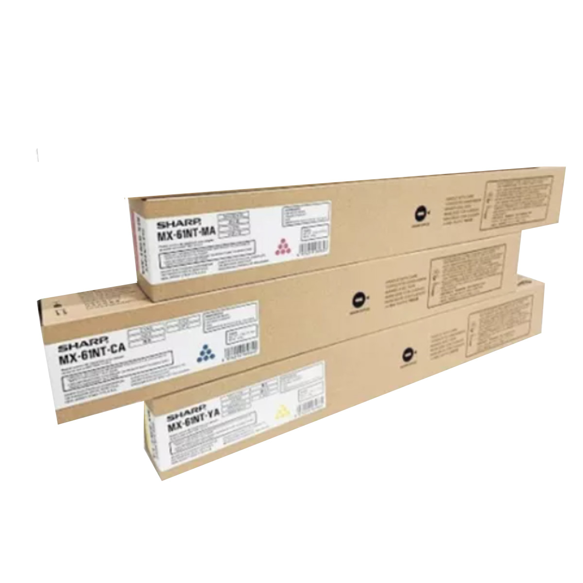 Kit De Toner Sharp Mx61nt P/mx3050v/mx3550v C,m,y 24k
