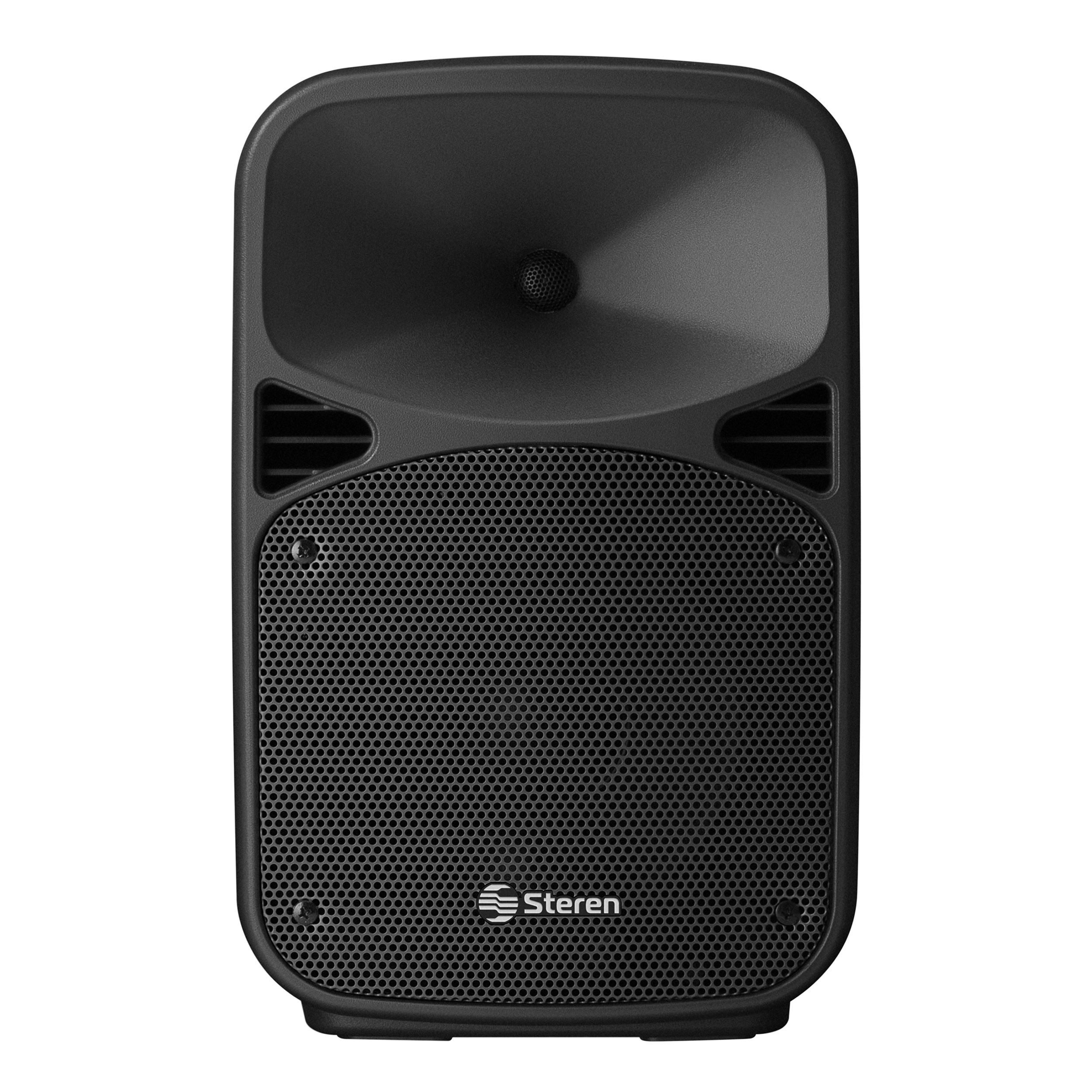 STEREN Bafle de 8" 1,100 W PMPO Bluetooth True Wireless Link con batería recargable BAF-0820NE