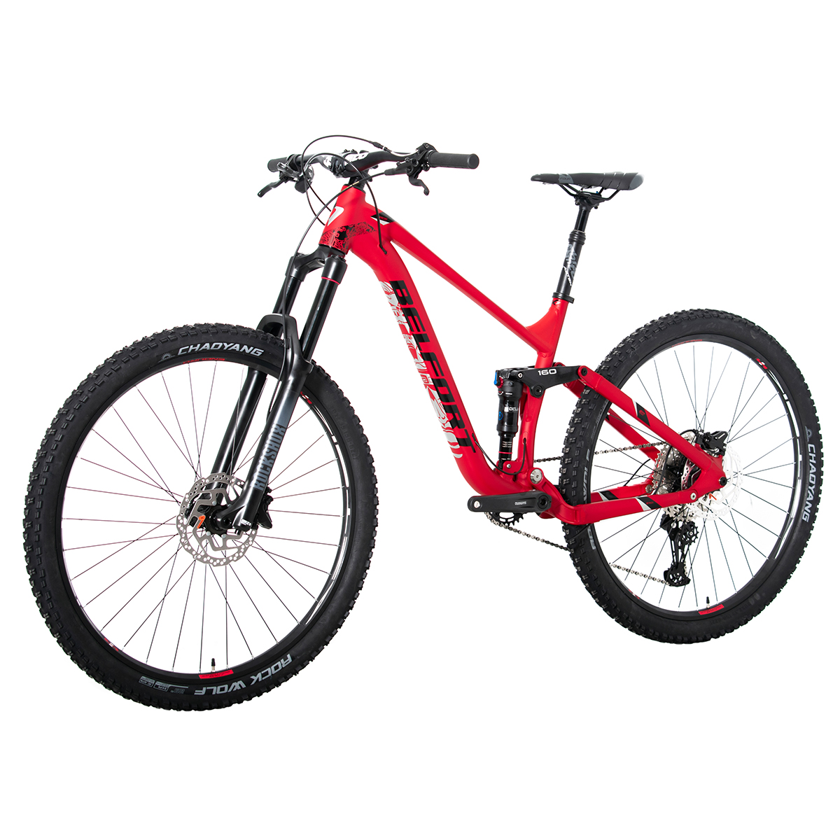 Bicicleta Belfort Balam Comp B3 R29 T15 Rojo Plata 2025