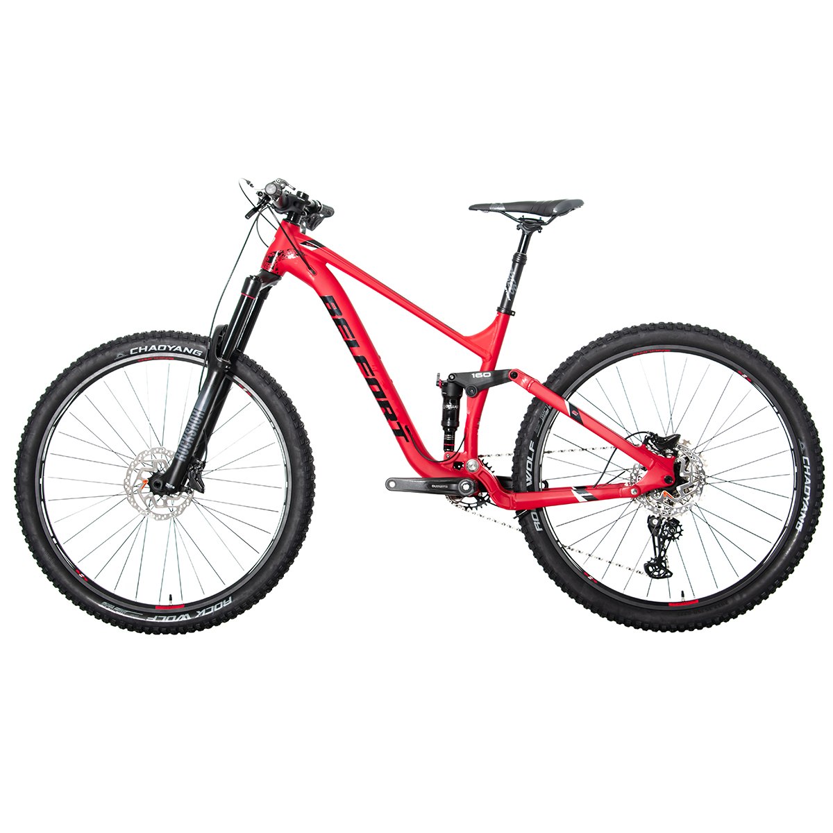 Bicicleta Belfort Balam Comp B3 R29 T15 Rojo Plata 2025