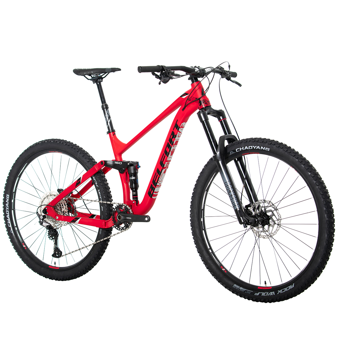 Bicicleta Belfort Balam Comp B3 R29 T15 Rojo Plata 2025