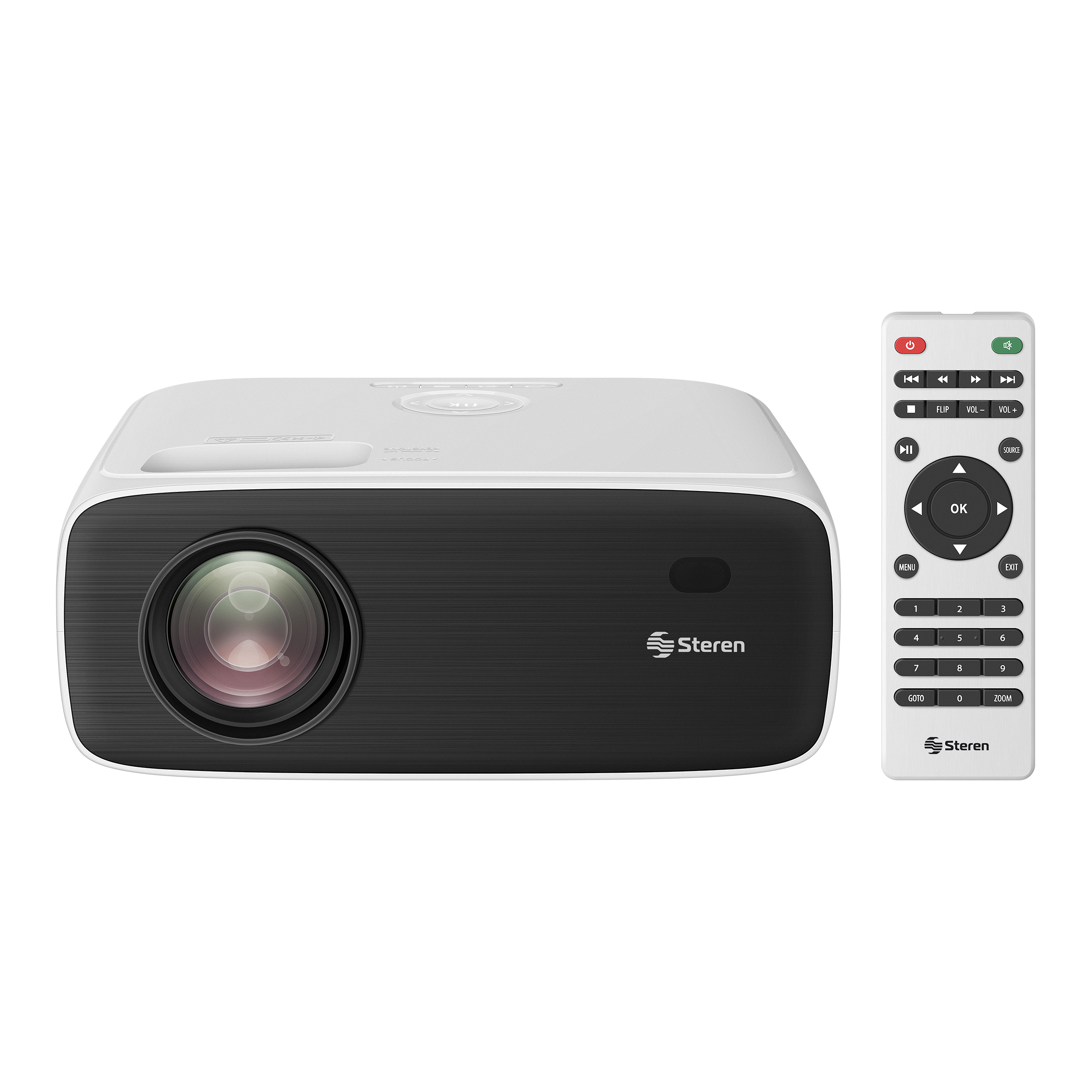 STEREN Proyector multimedia Full HD de 9 650 lm (250 ANSI lm) con Bluetooth PRO-380