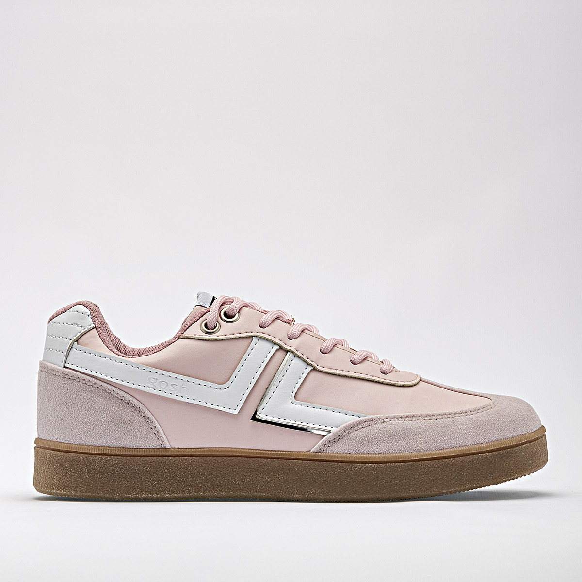 GÖSH 034WU03 MUJER ZAPATO CASUAL COLOR ROSA BLANCO