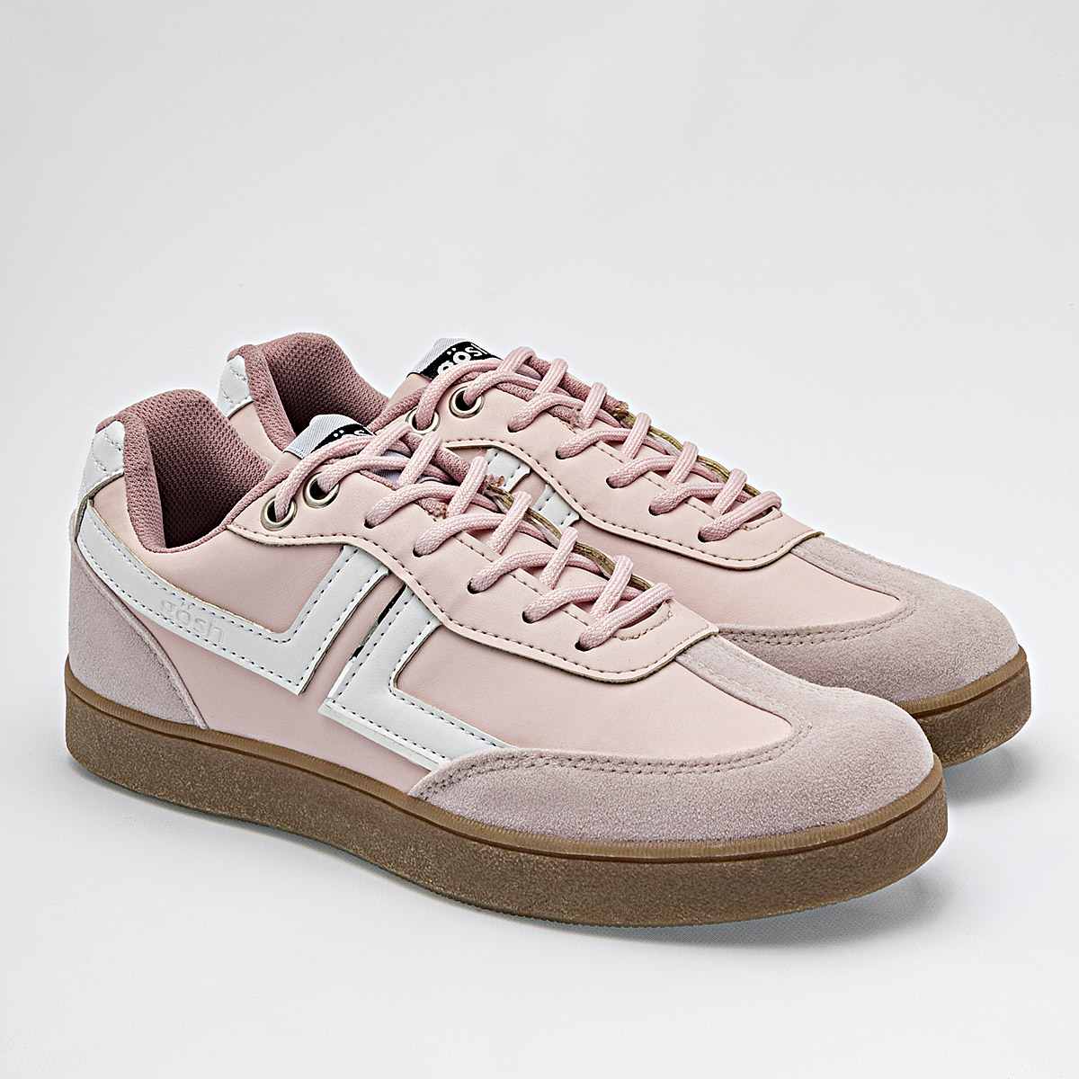 GÖSH 034WU03 MUJER ZAPATO CASUAL COLOR ROSA BLANCO