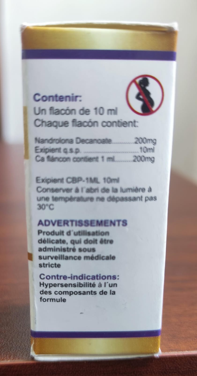 NANDROLONA DECANOATE - Deca - Inyectable - 200mg/ml 10ml - Roussel Gold - Volumen sólido con soporte articular y recuperación superior