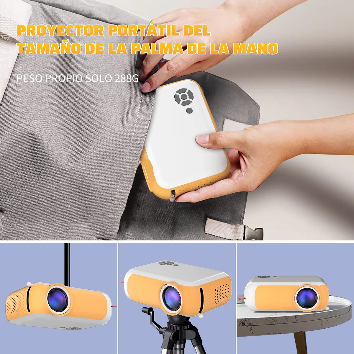 Mini Proyector Led Portatil 1080p Hd Ourlife A10