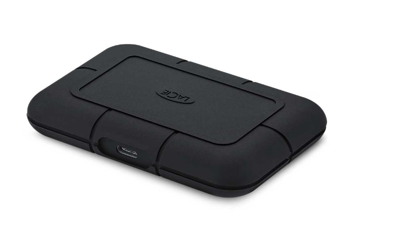 SSD Externo LaCie Rugged SSD Pro NVMe, 4TB, USB-C, Negro - Incluye Cable Thunderbolt 3
