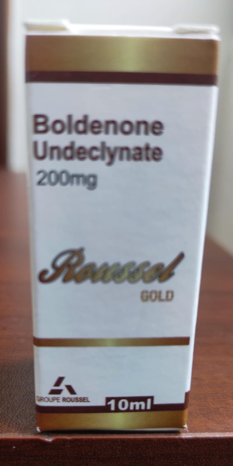 BOLDENONE UNDECLYNATE - Boldenona - Inyectable - 200mg/ml 10ml - Roussel Gold - Volumen magro duradero con resistencia y vascularización al máximo