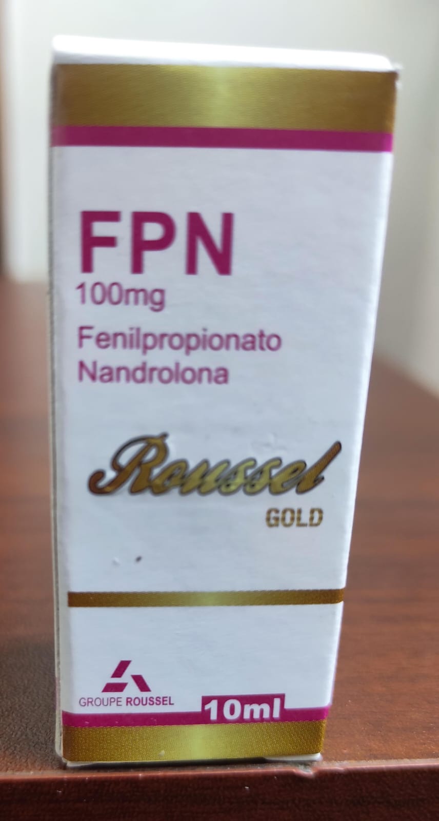 FPN - Fenilpropionato de Nandrolona - Inyectable - 100mg/ml 10ml - Roussel Gold - Volumen limpio y articulaciones reforzadas sin retención excesiva