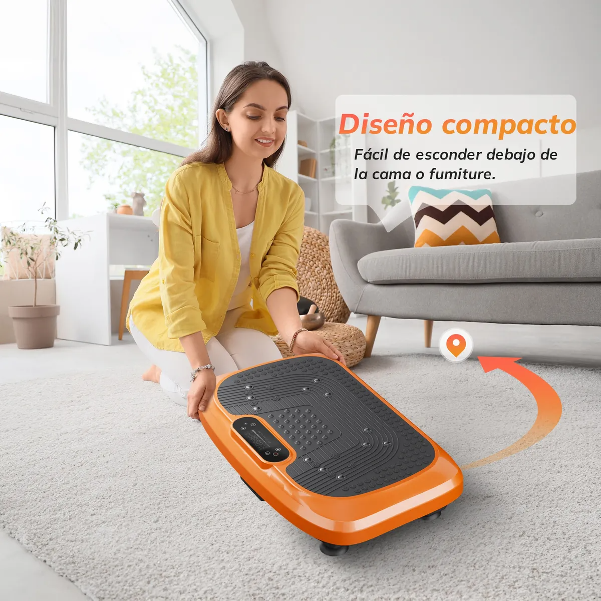 Plataforma Vibratoria Para Adelgazar Con Bandas Máquina
