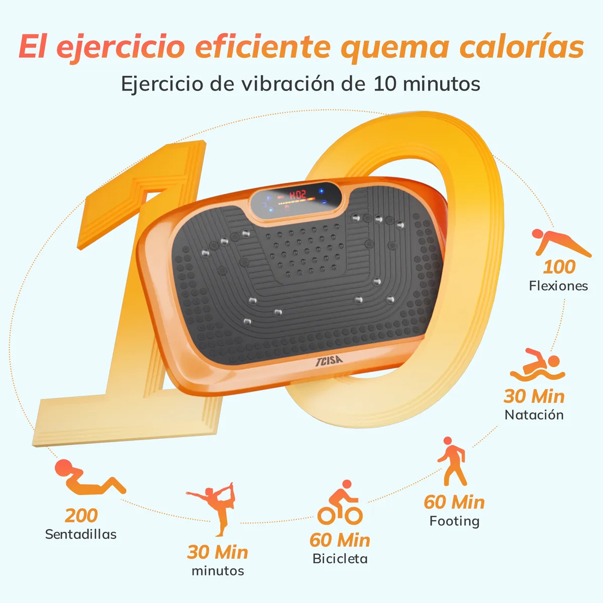 Plataforma Vibratoria Para Adelgazar Con Bandas Máquina