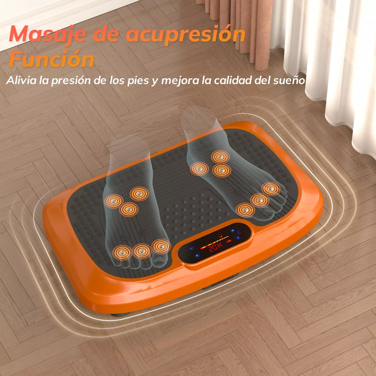 Plataforma Vibratoria Para Adelgazar Con Bandas Máquina
