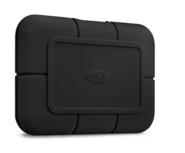 SSD Externo LaCie Rugged SSD Pro NVMe, 1TB, USB-C, Negro - Incluye Cable Thunderbolt 3