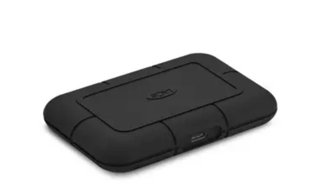 SSD Externo LaCie Rugged SSD Pro NVMe, 1TB, USB-C, Negro - Incluye Cable Thunderbolt 3
