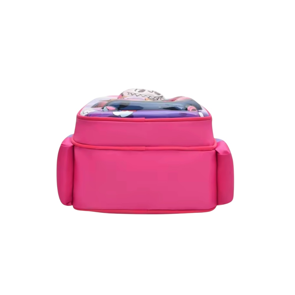 Mochila escolar infantil color rosa de Labubu