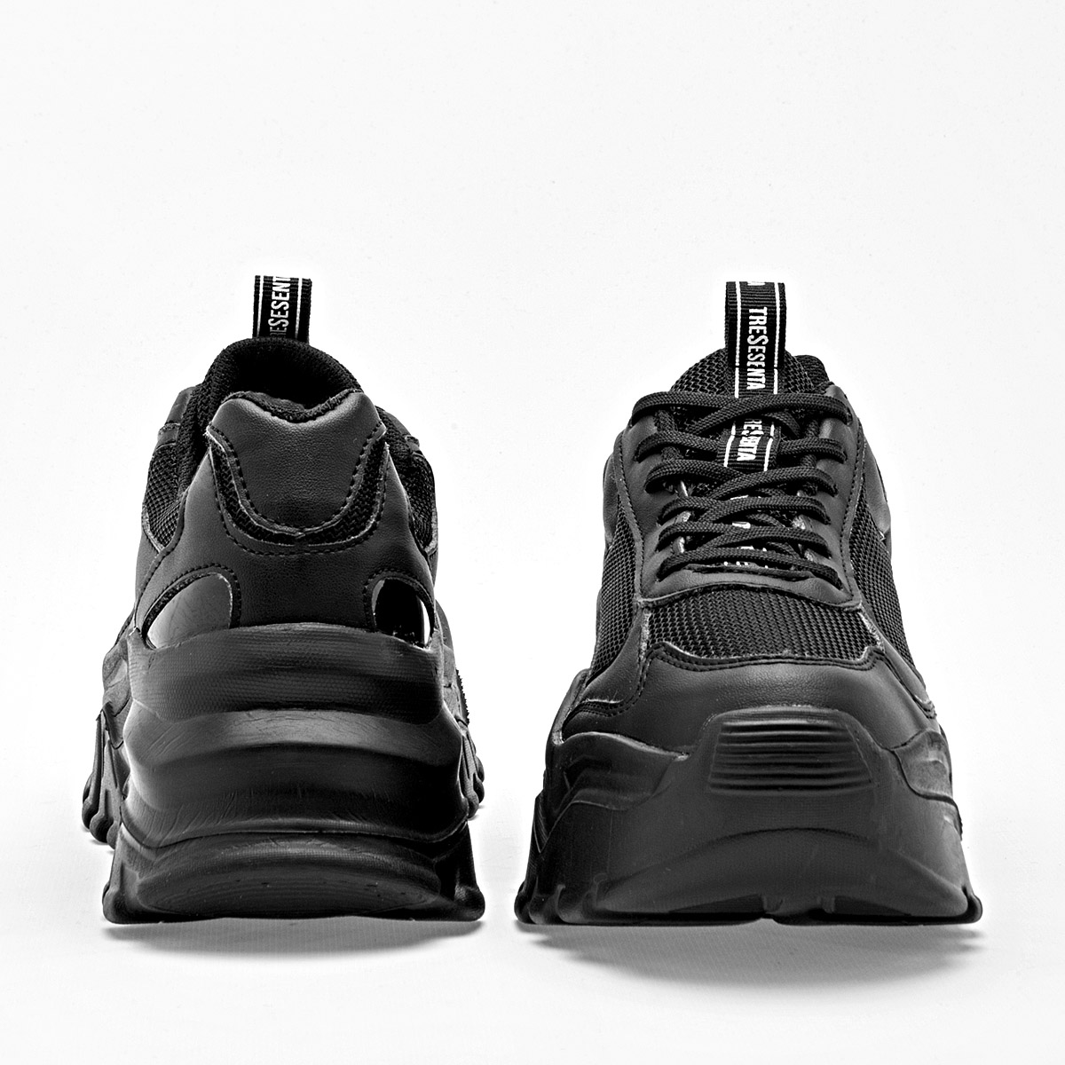 360 DELUXECHU MUJER TENIS CASUAL COLOR NEGRO