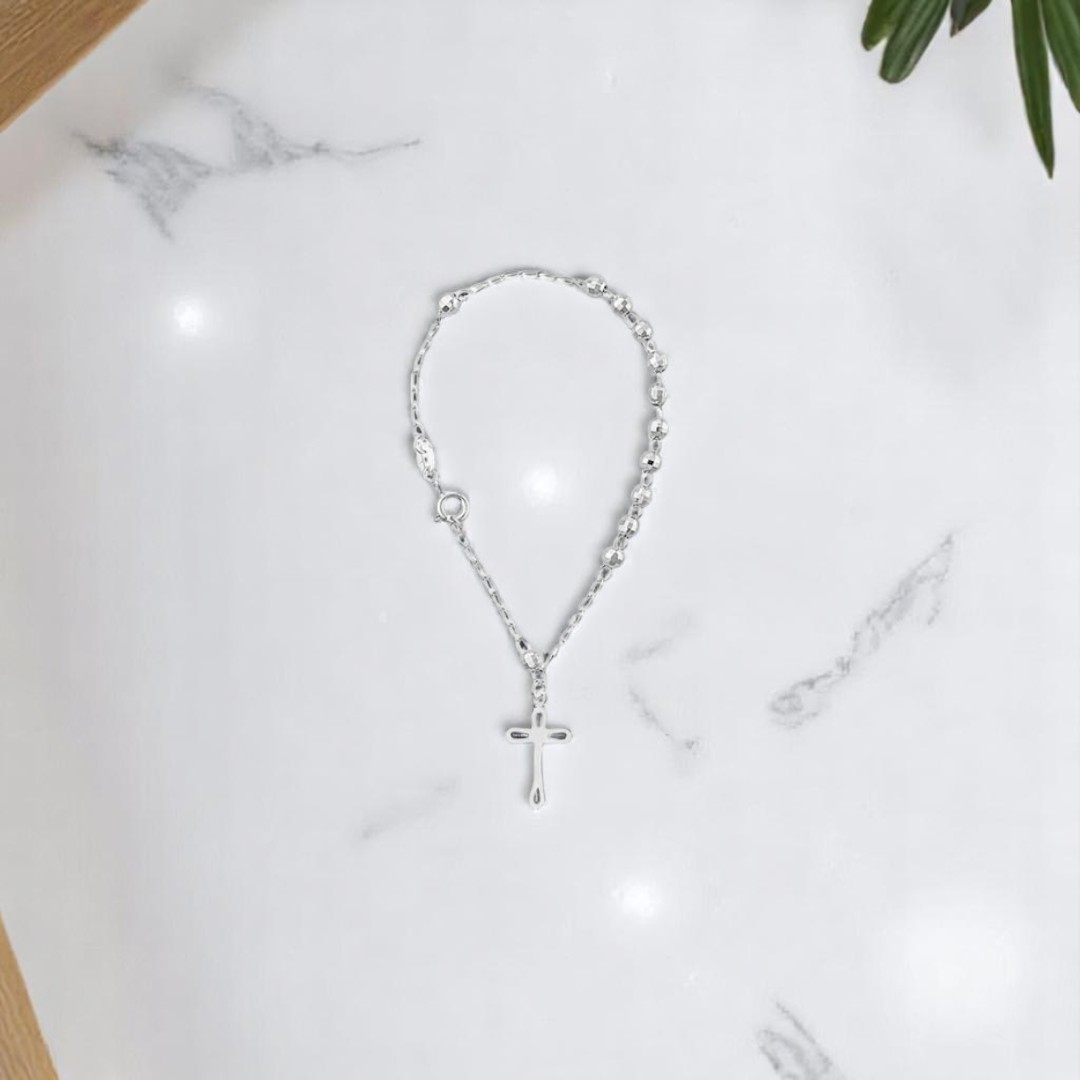 Pulsera Misterios de 18cm en Plata .925