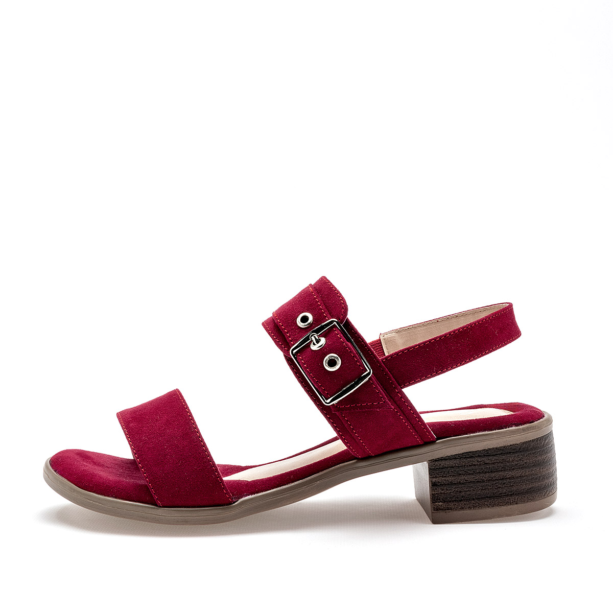 SANDALIA TACON 4 CM MUJER SEXY GIRL 1597 ROJO  