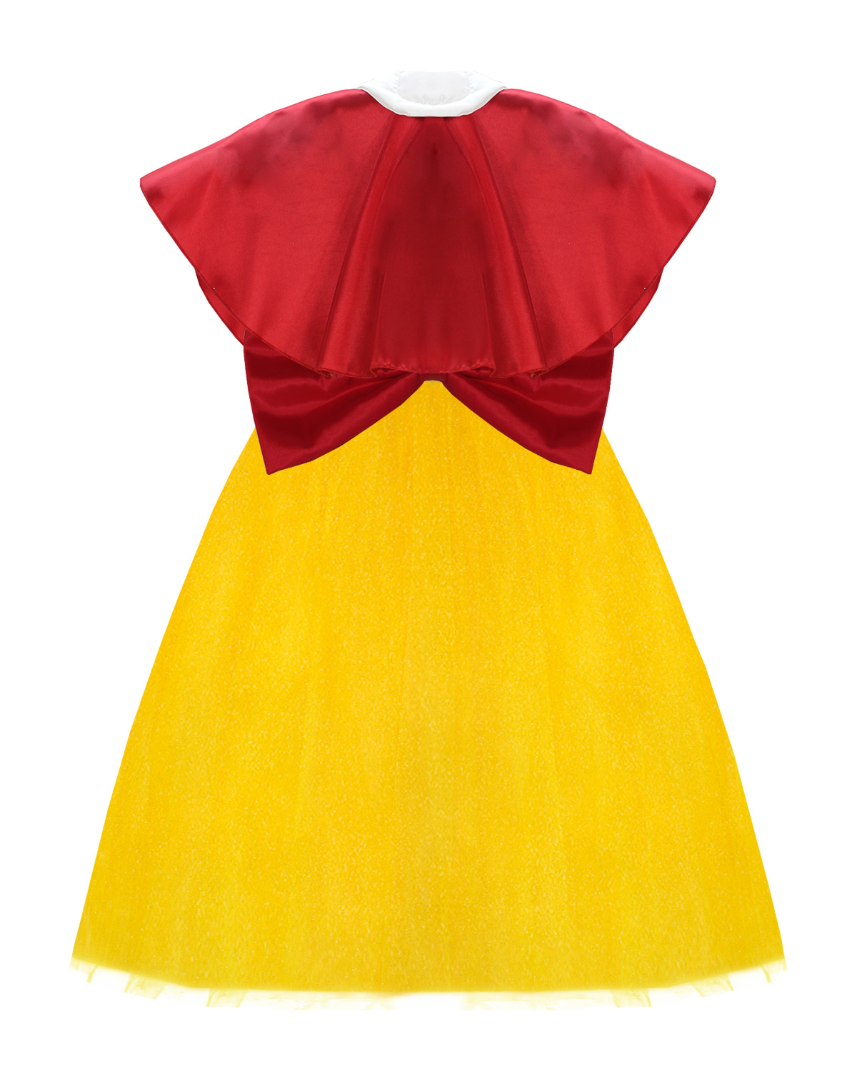 Disfraz De Princesa Blanca Para Niñas Vestido Fiesta De Cumpleaños.