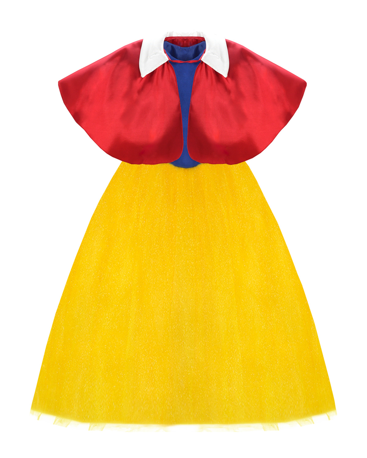Disfraz De Princesa Blanca Para Niñas Vestido Fiesta De Cumpleaños.