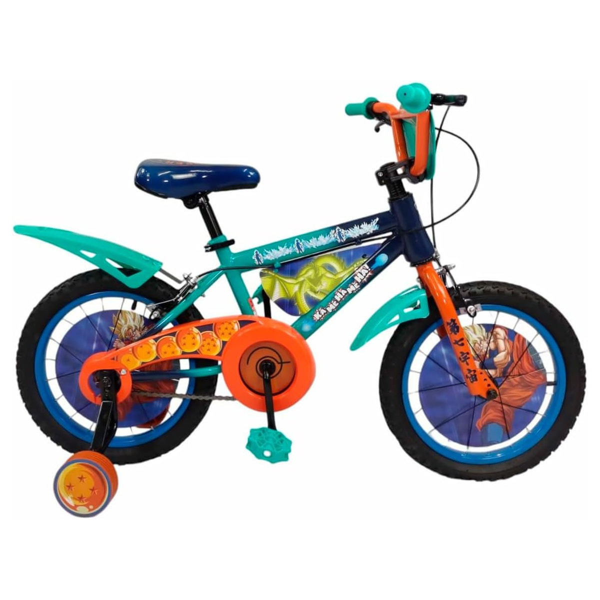 Bicicleta Infantil Para Niños Dragon Ball Rodada 16.